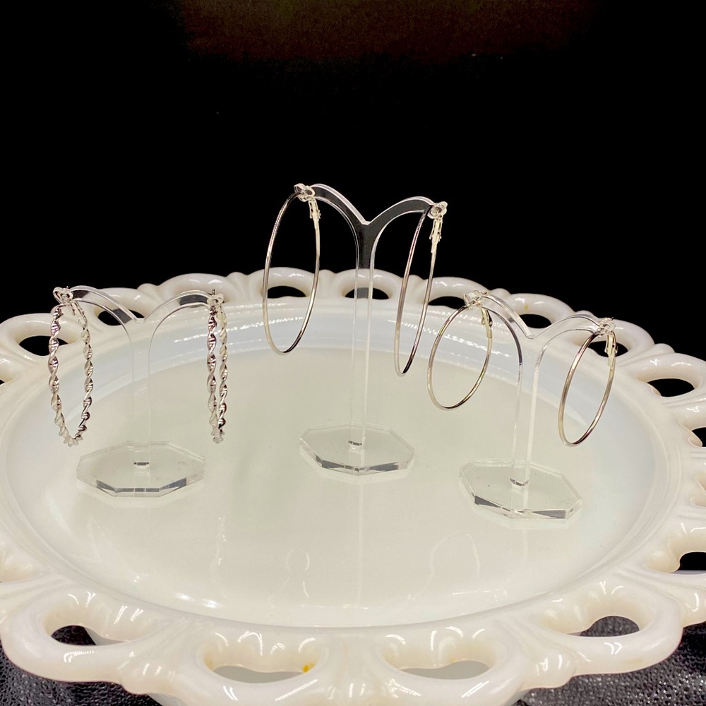 Hoop earring set N.W.T